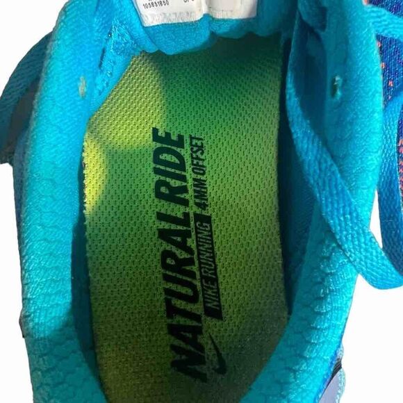 Nike Free Run Distance-Women's S 6 Blue and Pink Running Jogging Shoes sneakers - Picture 10 of 11